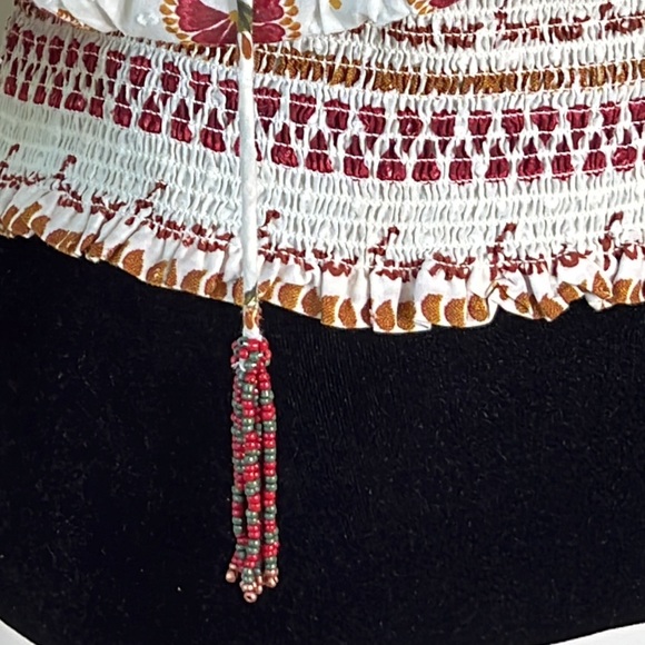 FARM RIO Off White Made In Brazil Blouse - Picture 6 of 14